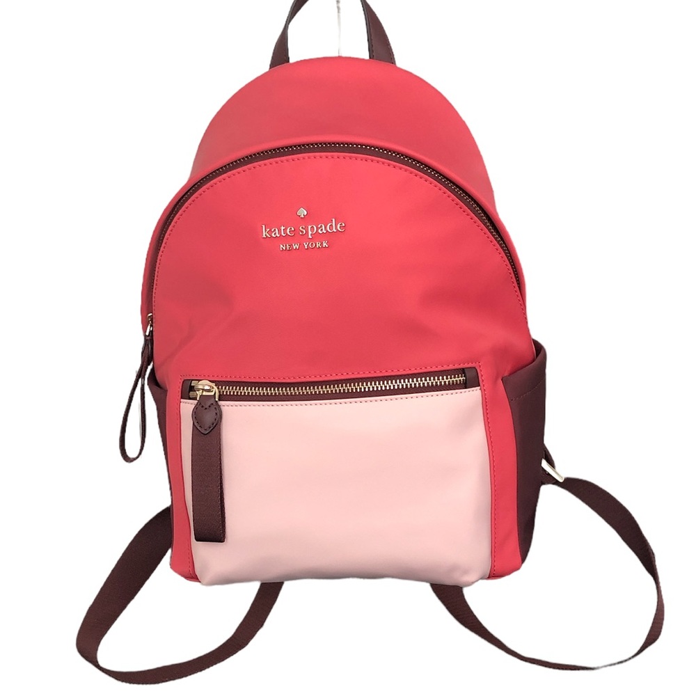 Kate Spade Medium Backpack Chelsea the little better Pink multi K5811